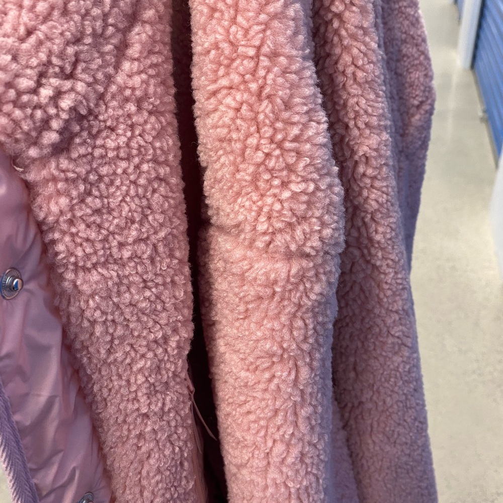 Avec Les Filles Pink Sherpa Jacket - Picture 4 of 7